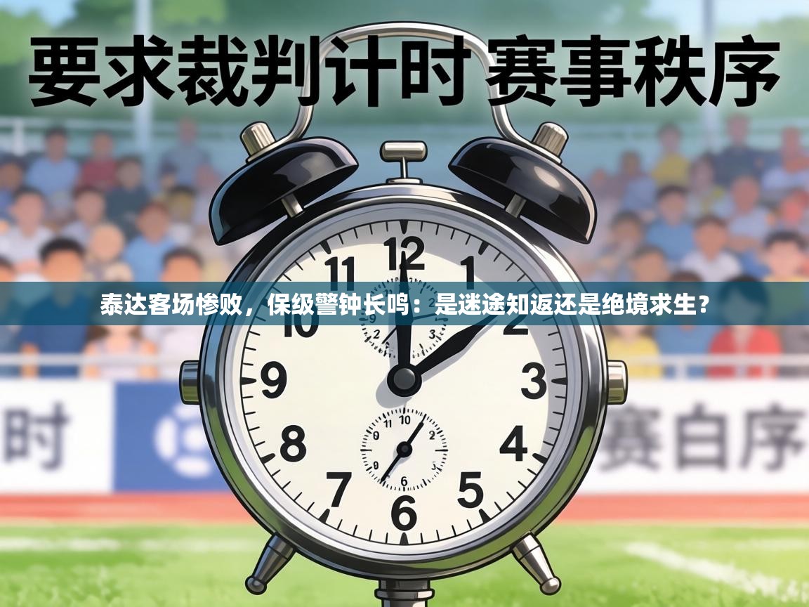 泰达客场惨败，保级警钟长鸣：是迷途知返还是绝境求生？  第2张